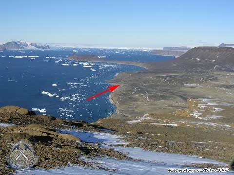 Fotografie Antarktida: Geologick vzkum Antarktidy, Antarktida - ostrov James Ross