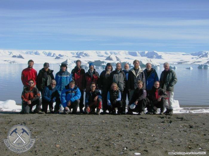 Fotografie Geologov v Antarktid: Geologov v Antarktid, Antarktida - ostrov James Ross