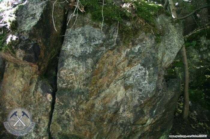 Photo : Btouchov, Btouchov - intruze diorit v granitech