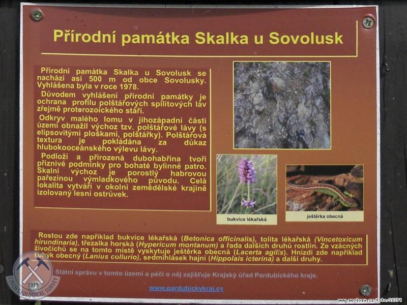 Photo : Skalka u Sovolusk, Skalka u Sovolusk