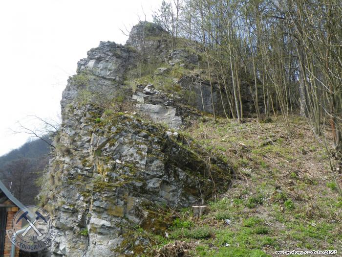 Photo : Josefov brachiopode limestones, Josefov