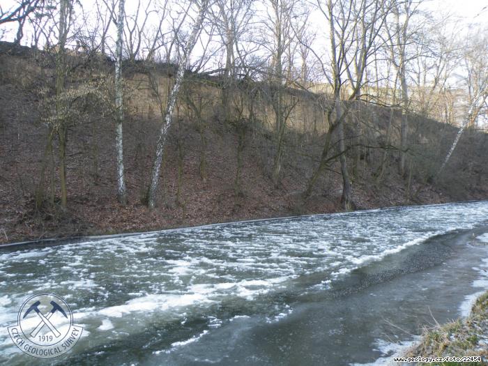 Photo Loess: Loess wall above Svitava river, Cacovice
