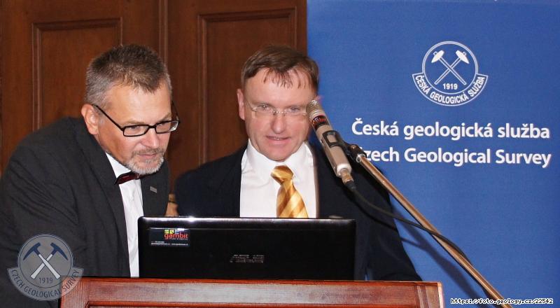 Fotografie : 95. v�ro�� zalo�en� �esk� geologick� slu�by, Praha