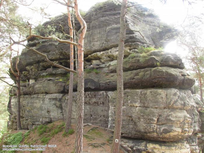 Fotografie : Havrann skly u Novho Boru, 