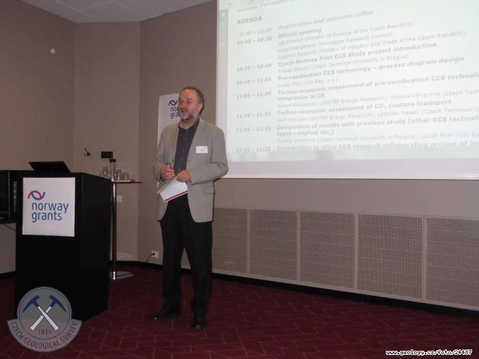 Fotografie : Czech-norwegian seminar Co-operation in Research and Development of CCS Technologies, 