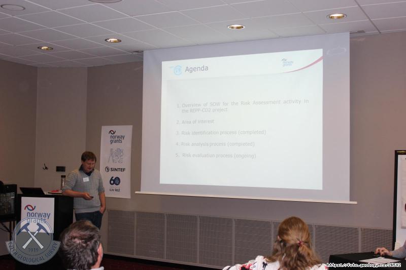 Fotografie : Czech-norwegian seminar Co-operation in Research and Development of CCS Technologies, 