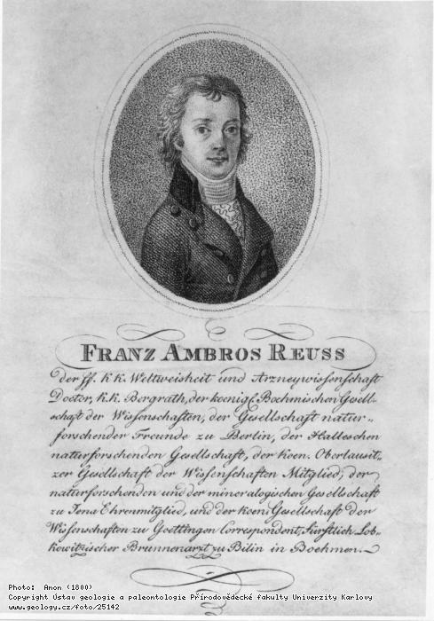 Fotografie Reuss, Franz (1761-1830): Reuss, Franz Ambrosius (1761-1830), 