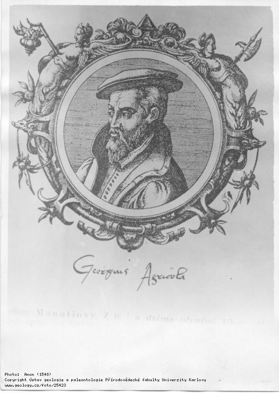 Fotografie Agricola, Georgius (1494-1555): Agricola, Georgius (1494-1555 ) (původně Bauer, Georg), 
