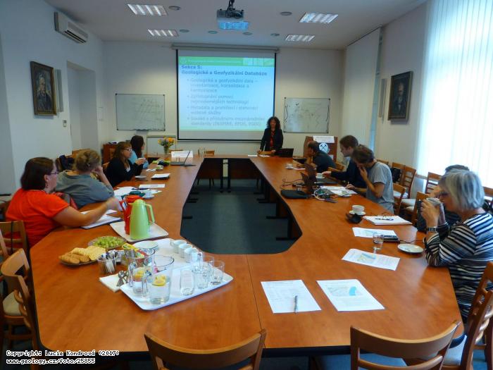 Photo : Technical workshop Metadata of the gelogical and geophysical data sources in the Czech Republic and the INSPIRE directive, 