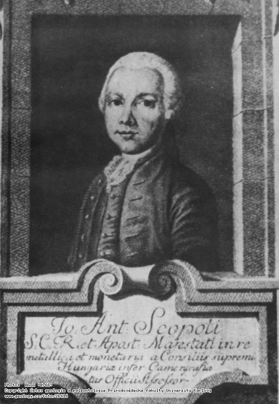 Fotografie Scopoli, Johann (1723-1788): Scopoli, Johann Anton (1723-1788), 