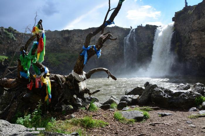 Photo : Orchon waterfall, 