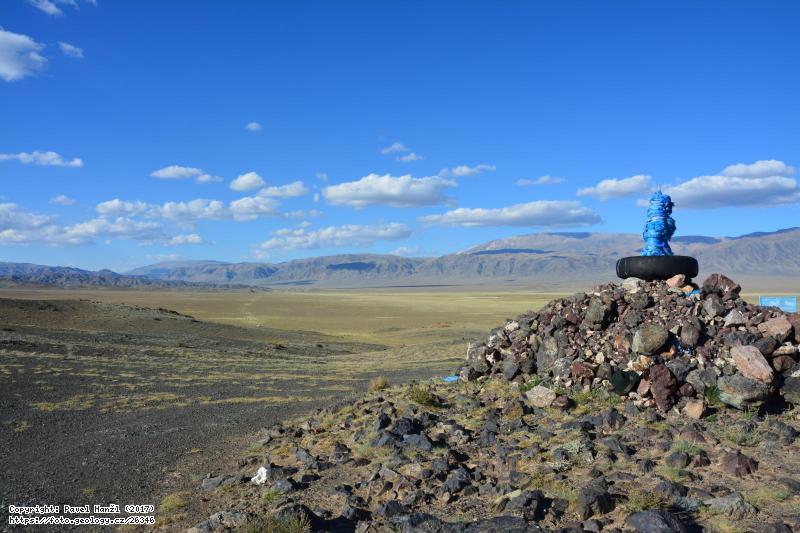 Fotografie : Ovoo, Mongolsk� Altaj, 