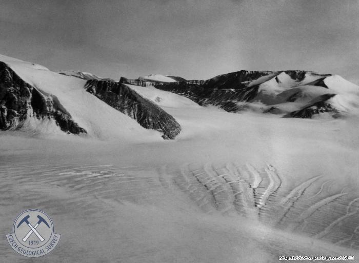 Fotografie Antarktida: Geomorfologie ledovcovch uloenin, 
