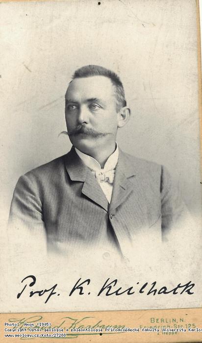 Fotografie Keilhack, Konrad (1858 - 1944): Keilhack, Konrad (1858 - 1944), 