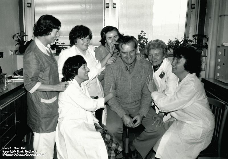 Fotografie Laborato�e Barrandov: Dr. Karel Melka, 