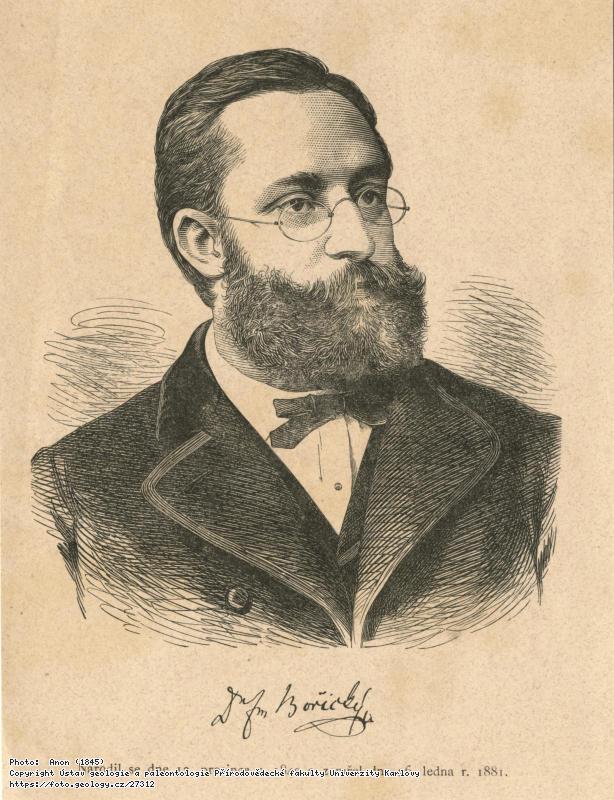 Fotografie Bo�ick�, Emanuel (1840 � 1881): Bo�ick�, Emanuel (1840 � 1881), PhDr., 