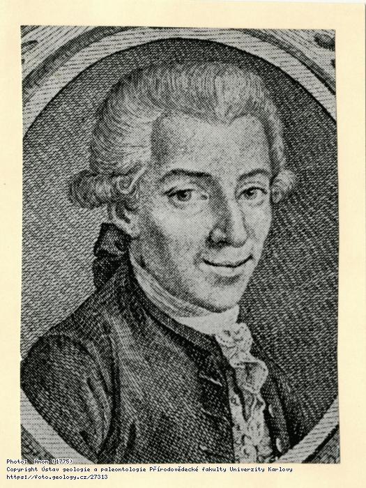 Fotografie Born, Ignaz (1742  1791): Born, Ignaz von (1742  1791), 