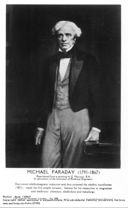 Fotografie Faraday, Michael (1791-1867): Faraday, Michael (1791-1867), 