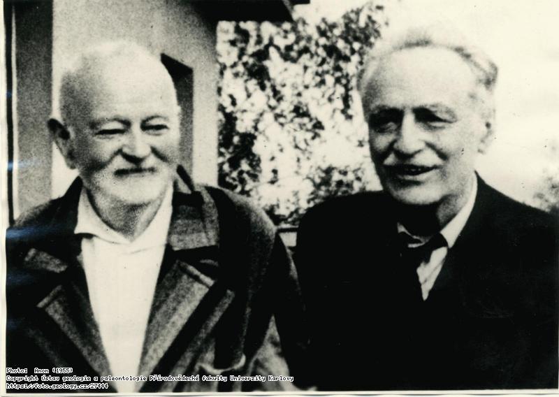 Fotografie Josef Kratochv�l a Franti�ek Slav�k: Josef Kratochv�l a Franti�ek Slav�k, 