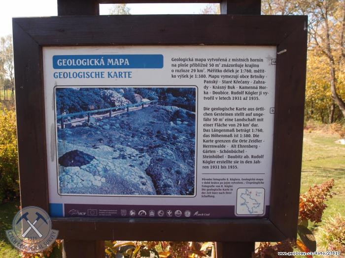 Fotografie : Geologick mapa, 