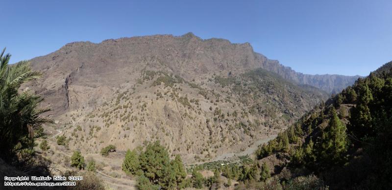 FOTO Rokle Las Angustias: Barranco Las Angustias, La Palma, Fotografie Rokle Las Angustias: Barranco Las Angustias, La Palma,