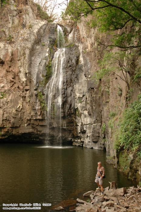 Fotografie Vodopd Estanzuela, Nikaragua: Estanzuela waterfall, Nicaragua, 