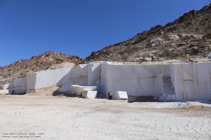 Fotografie Karibib - mramorov� lom: Mramorov� lom u Karibibu v Nam�bii, 