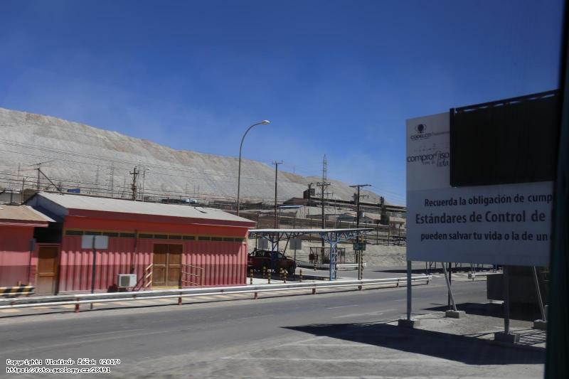 Fotografie Chuquicamata: M�d�n� d�l Chuquicamata v Chile - �pravna, 