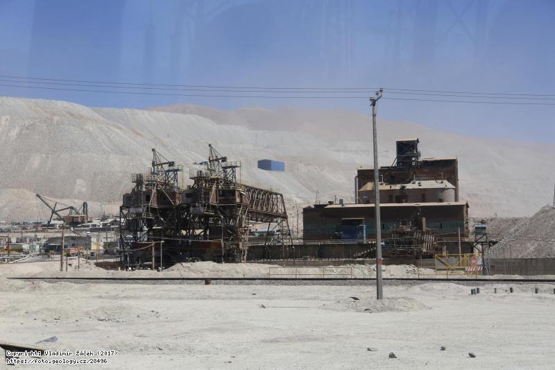 Fotografie Chuquicamata: M�d�n� d�l Chuquicamata v Chile - �pravna, 