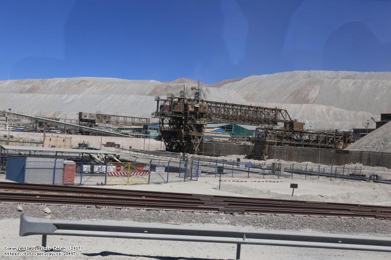 Fotografie Chuquicamata: M�d�n� d�l Chuquicamata v Chile - �pravna, 