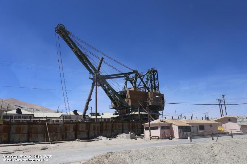 Fotografie Chuquicamata: M�d�n� d�l Chuquicamata v Chile - �pravna, 