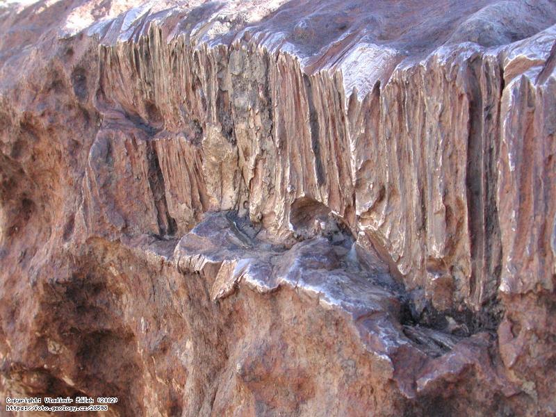 Fotografie Meteorit Hoba: �elezn� meteorit Hoba v Nam�bii, 