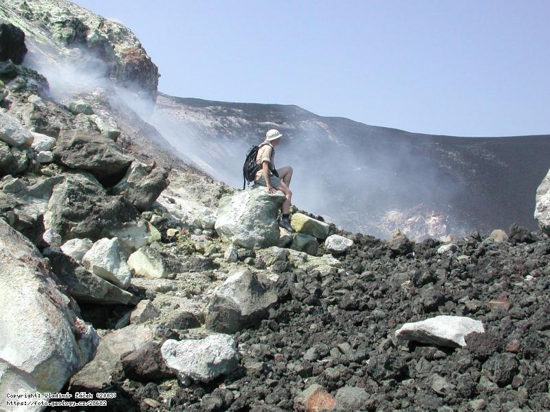 Fotografie Vulk�n Cerro Negro: Aktivn� vulk�n Cerro Negro v Nikaraguy, 