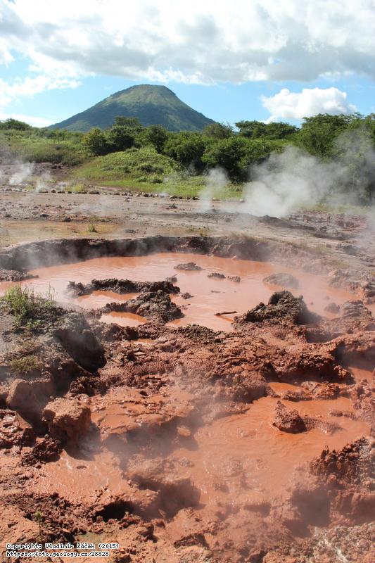 FOTO Los Hervideros: Geotermální pole Los Hervideros u San Jacinto v Nikaraguy, Fotografie Los Hervideros: Geotermální pole Los Hervideros u San Jacinto v Nikaraguy,