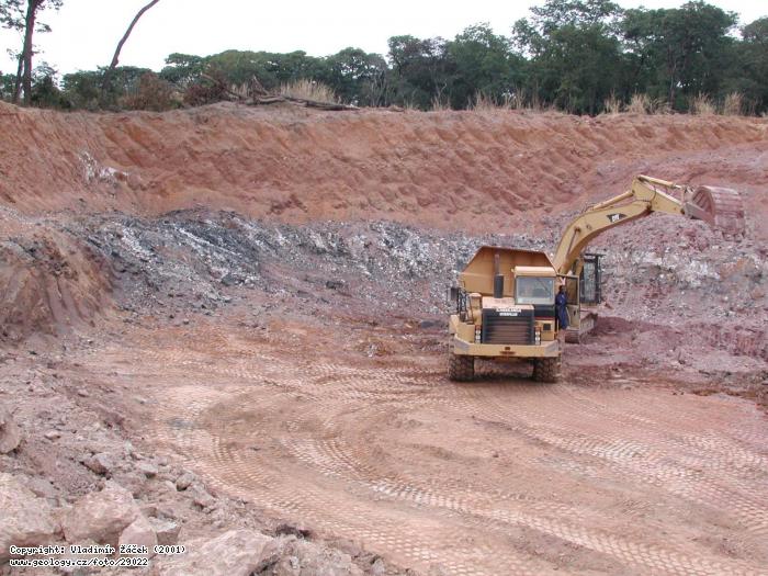 Photo Emerald mine in Zambia: Emerald mine in Kafubu zone in Zambia, 