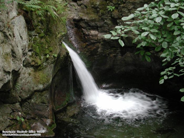 Fotografie Nznerovsk vodopdy: Nznerovsk vodopdy v Rychlebskch horch, 