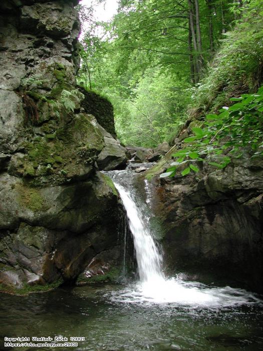 Fotografie Nznerovsk vodopdy: Nznerovsk vodopdy v Rychlebskch horch, 