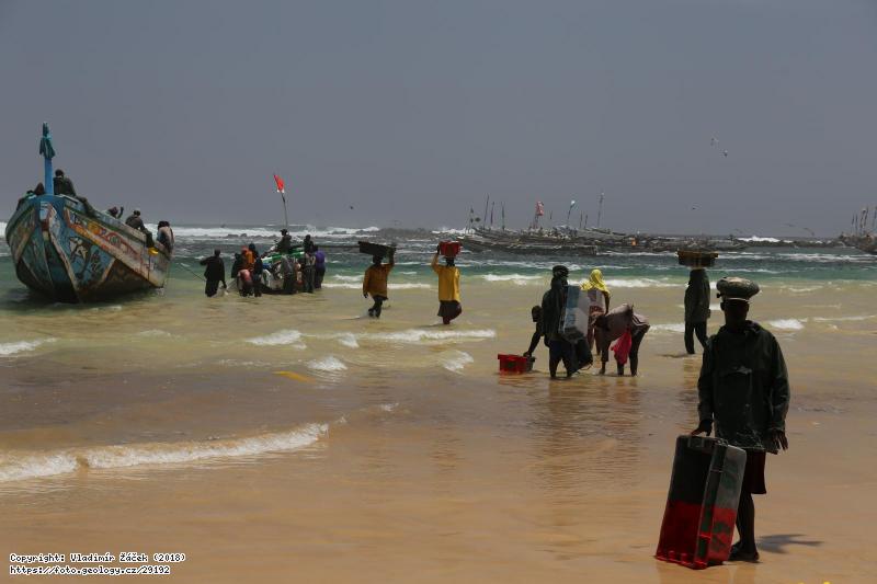 Fotografie Ryb��i v Dakaru: Ryb��i v Dakaru v Senegalu, 