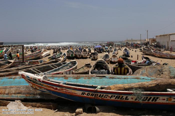 Photo Fishermen in Dakar: Fishermen in Dakar, Senegal, 