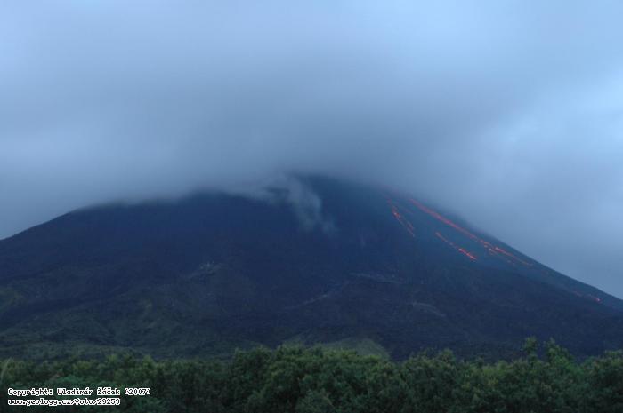Fotografie Vulkn Arenal v Kostarice: Vulkn Arenal v Kostarice, 