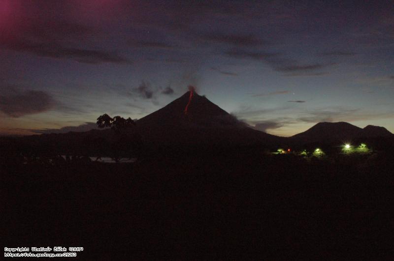 Fotografie Vulk�n Arenal v Kostarice: Vulk�n Arenal v Kostarice, 