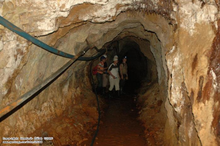 Fotografie Tba zlata v Juntas v Kostarice: Podzem zlatch dol u Juntas v Kostarice, 