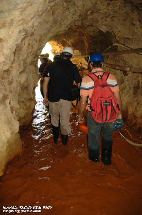 Fotografie Tba zlata v Juntas v Kostarice: Podzem zlatch dol u Juntas v Kostarice, 