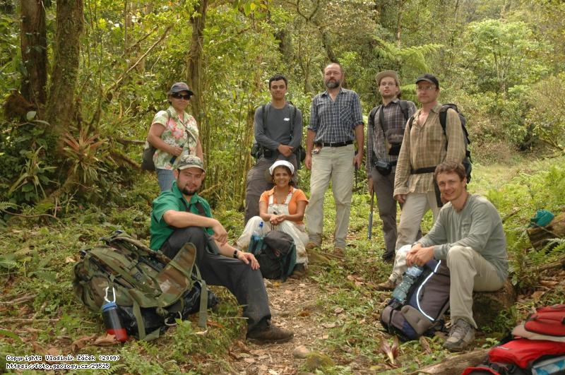 FOTO V mlžném pralese Monteverde v Kostarice: Geologické mapování v mlžném pralese Monteverde v Kostarice, Fotografie V mlžném pralese Monteverde v Kostarice: Geologické mapování v mlžném pralese Monteverde v Kostarice,