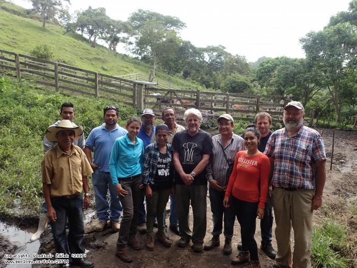 Fotografie Vzkumn skupina: Zlat doly Minas de Cuje a okol, lokalita geoparku Ro Coco, Nicaragua, 
