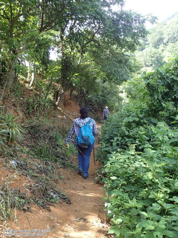 Fotografie Cerro Malacate, lokalita geoparku R�o Coco,: Cerro Malacate, lokalita geoparku R�o Coco, Nikaragua, 