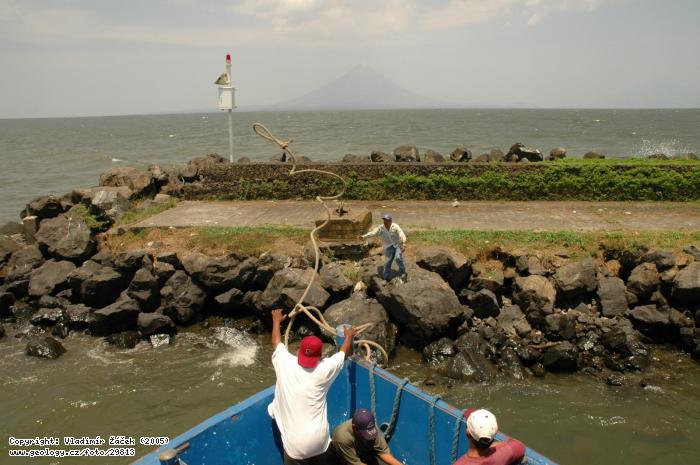 Fotografie Trajekt pes Nikaragujsk jezero : Trajekt pes Nikaragujsk jezero , 