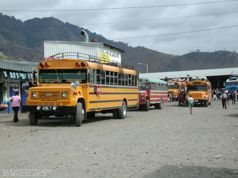 Fotografie Jinotega, Nikaragua: M�sto Jinotega v severn� Nikaraguy, 