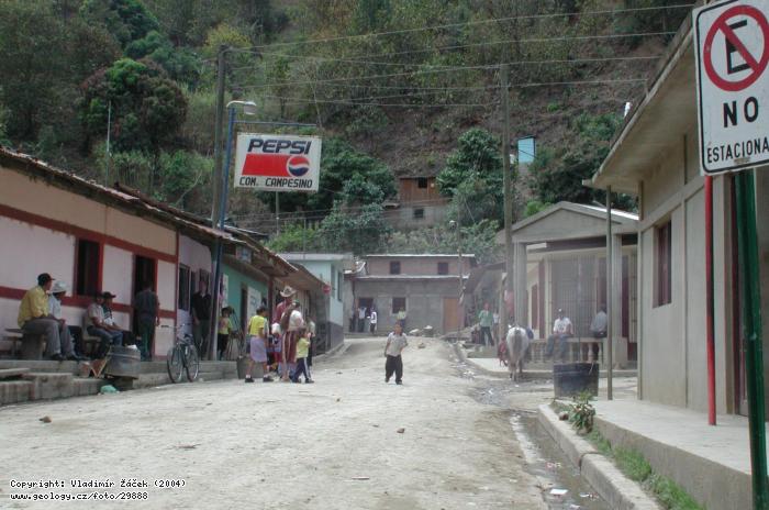 Photo : Mining town of Murra, northern Nicaragua, 