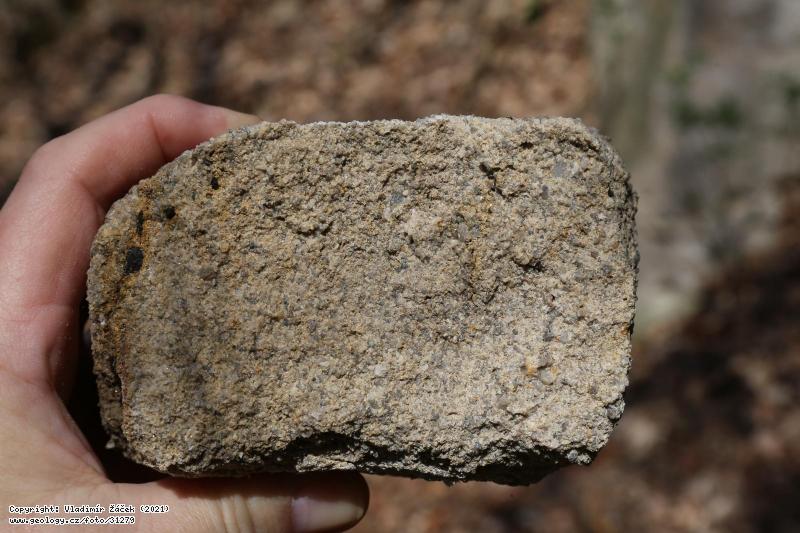 Photo The sandstones of Peruc Member in Peruc: The sandstones of Peruc Member in Peruc, 